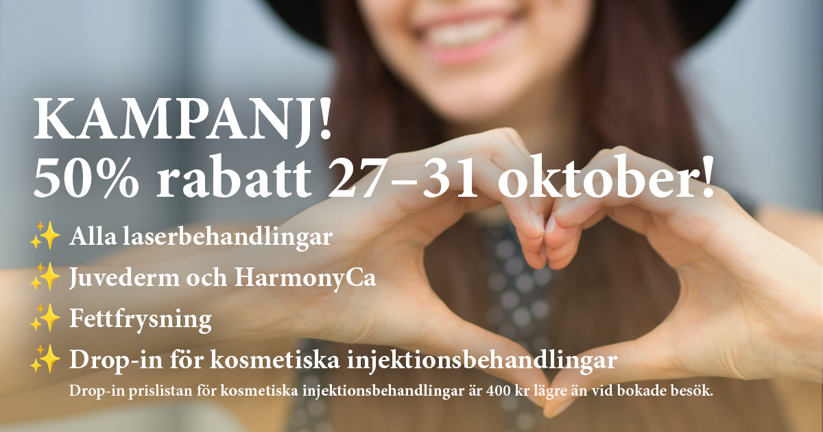 Oktoberkampanj 50%
