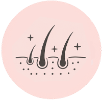 Ikon hartathet Ikon ökad hårtäthet