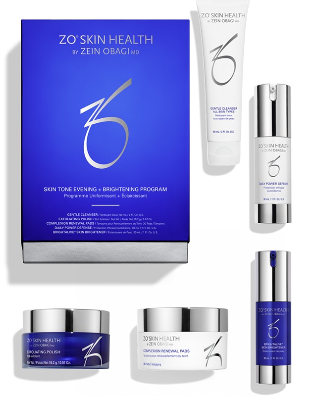 Brightening Program, Zo Skins, Hudvård